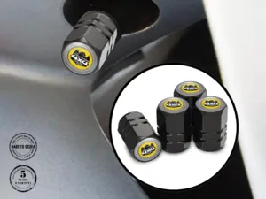 Valve Covers for Bicycles Metallic Finish